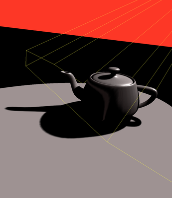 뒷면 표면에 오프셋을 적용하지 않으면 밴딩 아티팩트가 보입니다