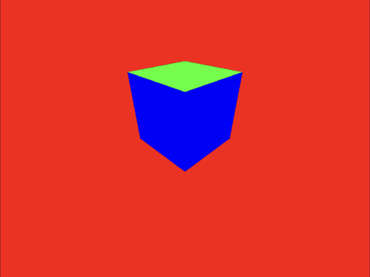 깊이 테스트가 이전 예제의 아티팩트를 수정합니다